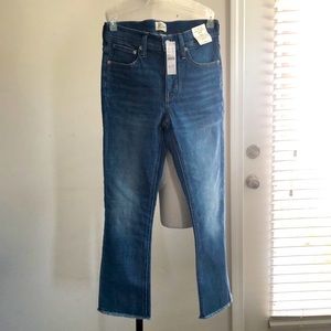 Brand new! 2021 JCrew demi boot crop jean